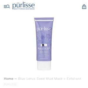 Pūrlisse Blue Lotus Seed Mud Mask + Exfoliant
